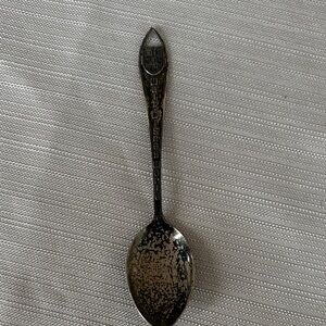 Elegant Silver Souvenir Spoon